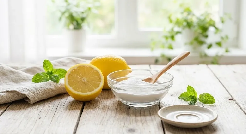 Lemon and Baking Soda Paste