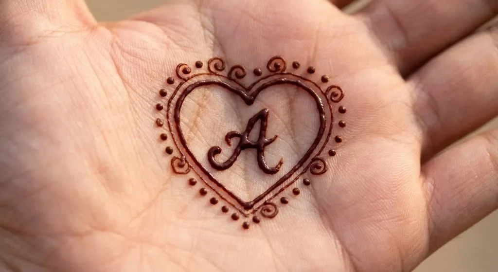 10 Simple Mehndi Designs for Beginners (That Look Professional) 9 The Initial Design