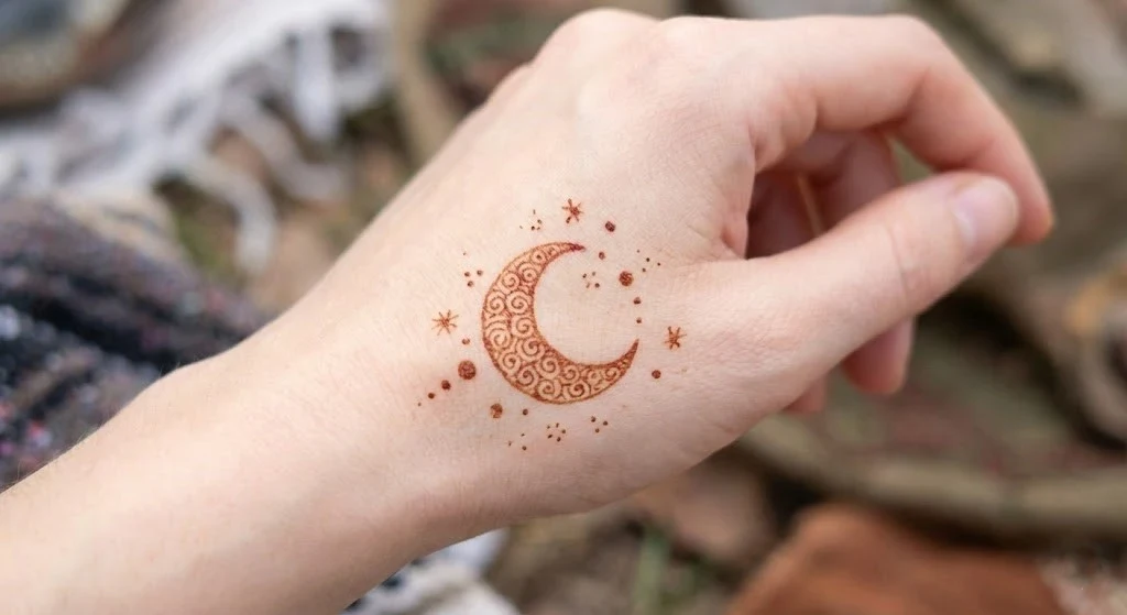 10 Simple Mehndi Designs for Beginners (That Look Professional) 6 mehndi designs The Minimalist Moon