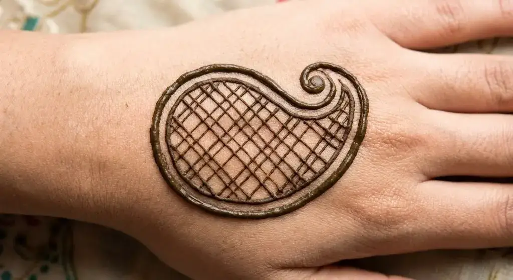 10 Simple Mehndi Designs for Beginners (That Look Professional) 10 The Paisley (Mango) Motif design