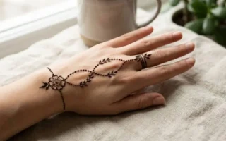 20 Stylish and Simple Back Hand Mehndi Designs